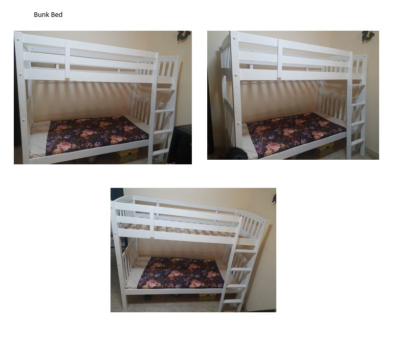 Wooden Bunk Bed Home Centre For Sale in Mahaboula Furniture Show Ad