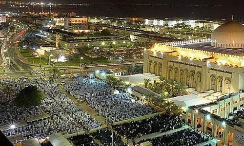 Salat al Qayam Schedules of Grand Mosque and others Mosques in Kuwait