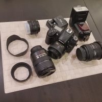 Nikon D7000 + Lenses + Flash Set