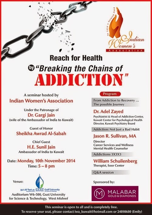 Breaking Chains of Addictions seminar
