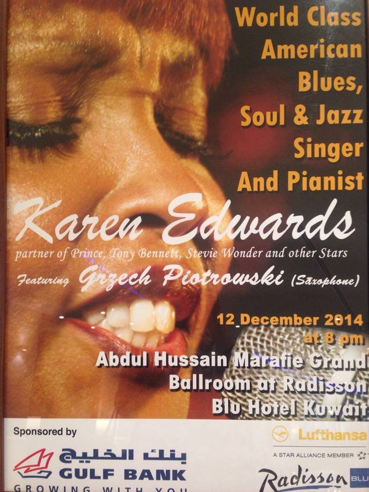 Karen Edwards is coming to Kuwait