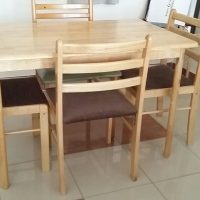 IKEA table with chairs