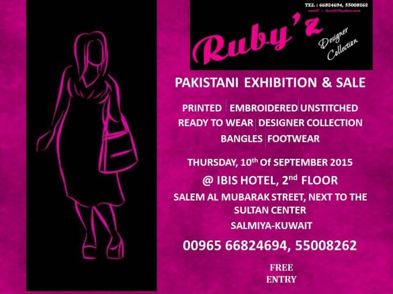 Pakistani Clothes Exhibition and Sale in Kuwait KUWAIT UPTO DATE