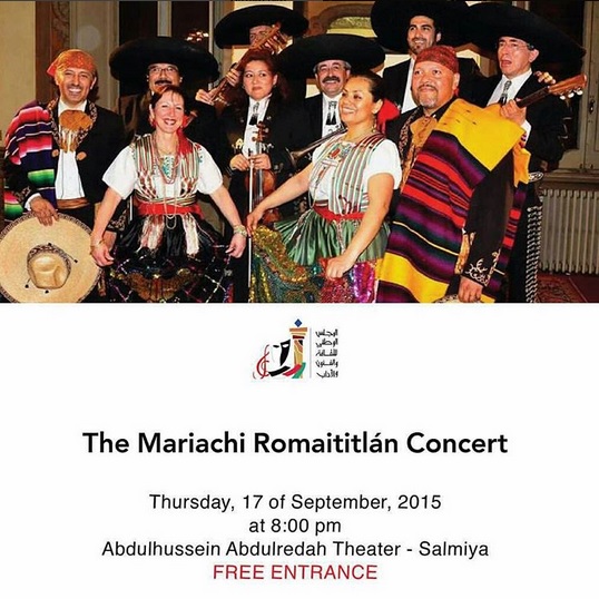 the mariachi romaititlan concert kuwait upto date
