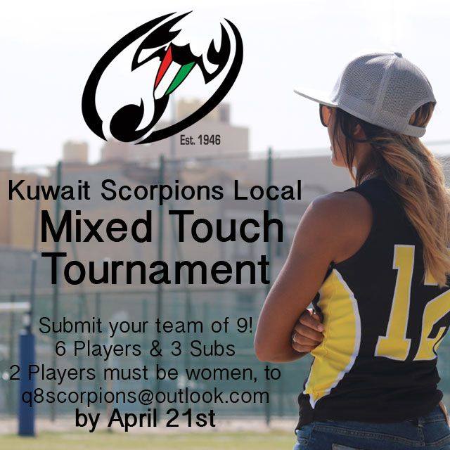 Mixed Touch Rugby Tournament