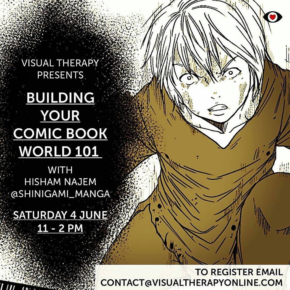 Building Your Comic Book World 101 with Hisham Najem