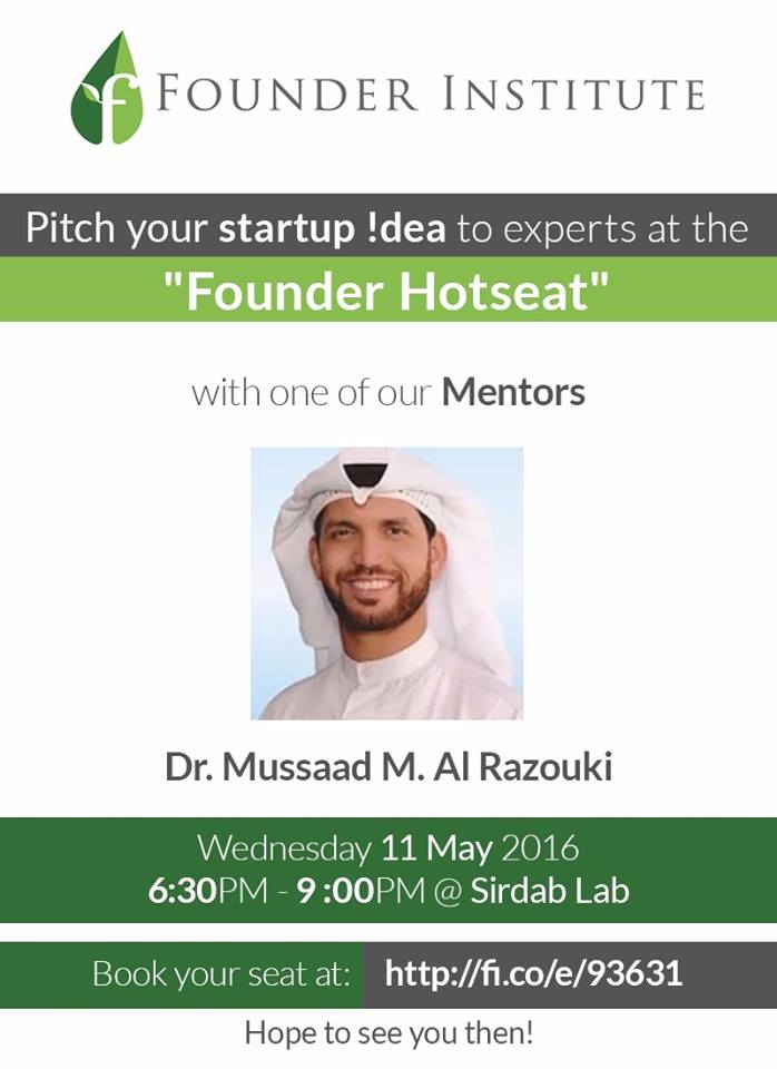 Pitch your idea to mentors