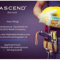 Maintainance Technician - Now Hiring