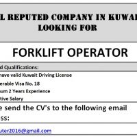 FORKLIFT OPERATOR