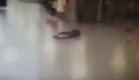 Horrific footage : Suicide attacker blew himself up at Turkey Airport
