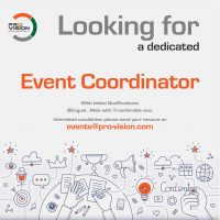 Looking for Event Coordinator