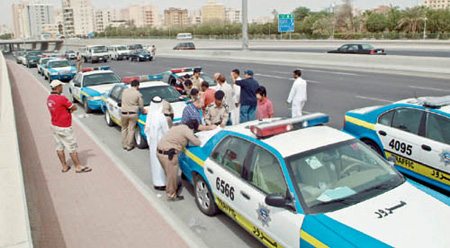 145 arrested in Jahra