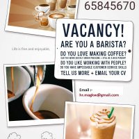 Hiring Barista