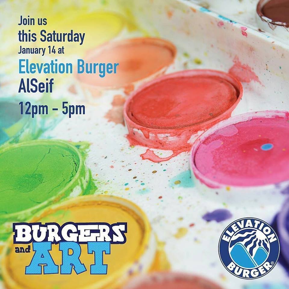 Burgers Art at Elevation Burgers KUWAIT UPTO DATE KUWAIT UPTO DATE