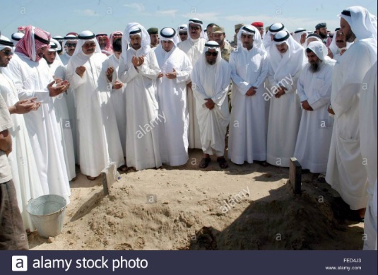 Firemen rescued the man from Grave in Sulaibikhat