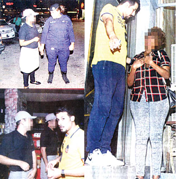 Expats nabbed in cafes