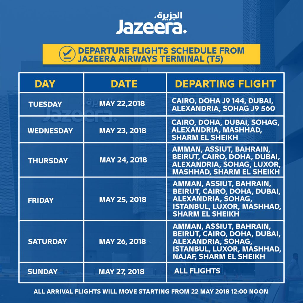 First time in Kuwait, Jazeera Airways announced new Ride & Fly Shuttle