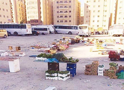Hawkers Arrested in Mahboula