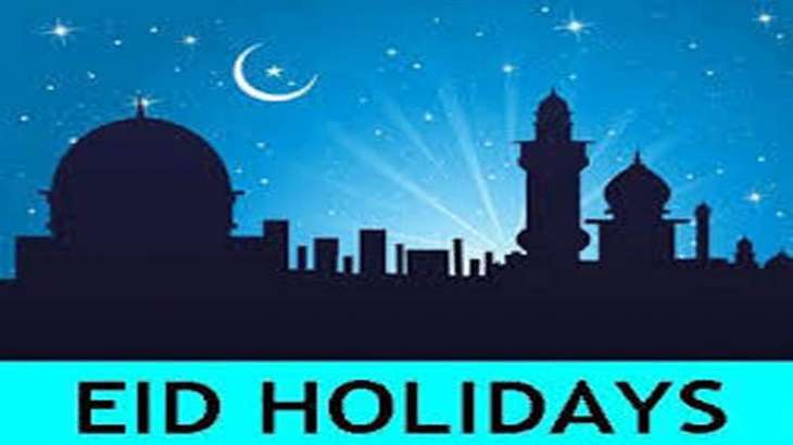 Eid holiday to extend to Monday