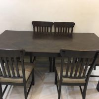 Dining table and 6 chairs