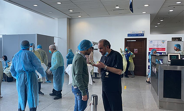 New test devices to check virus at Kuwait Airport