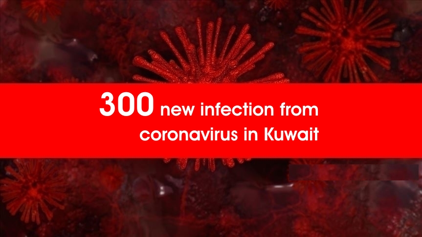 300 new infection from coronavirus in Kuwait