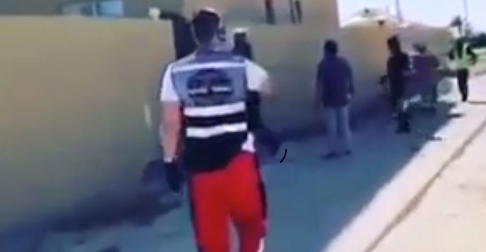 Video Power supply to 32 buildings of expat bachelors to be cut