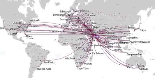 Qatar Airways started operation for 40 connected destinations