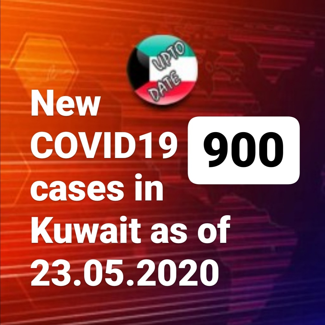 Kuwait COVID-19 Report as of 23.05.2020