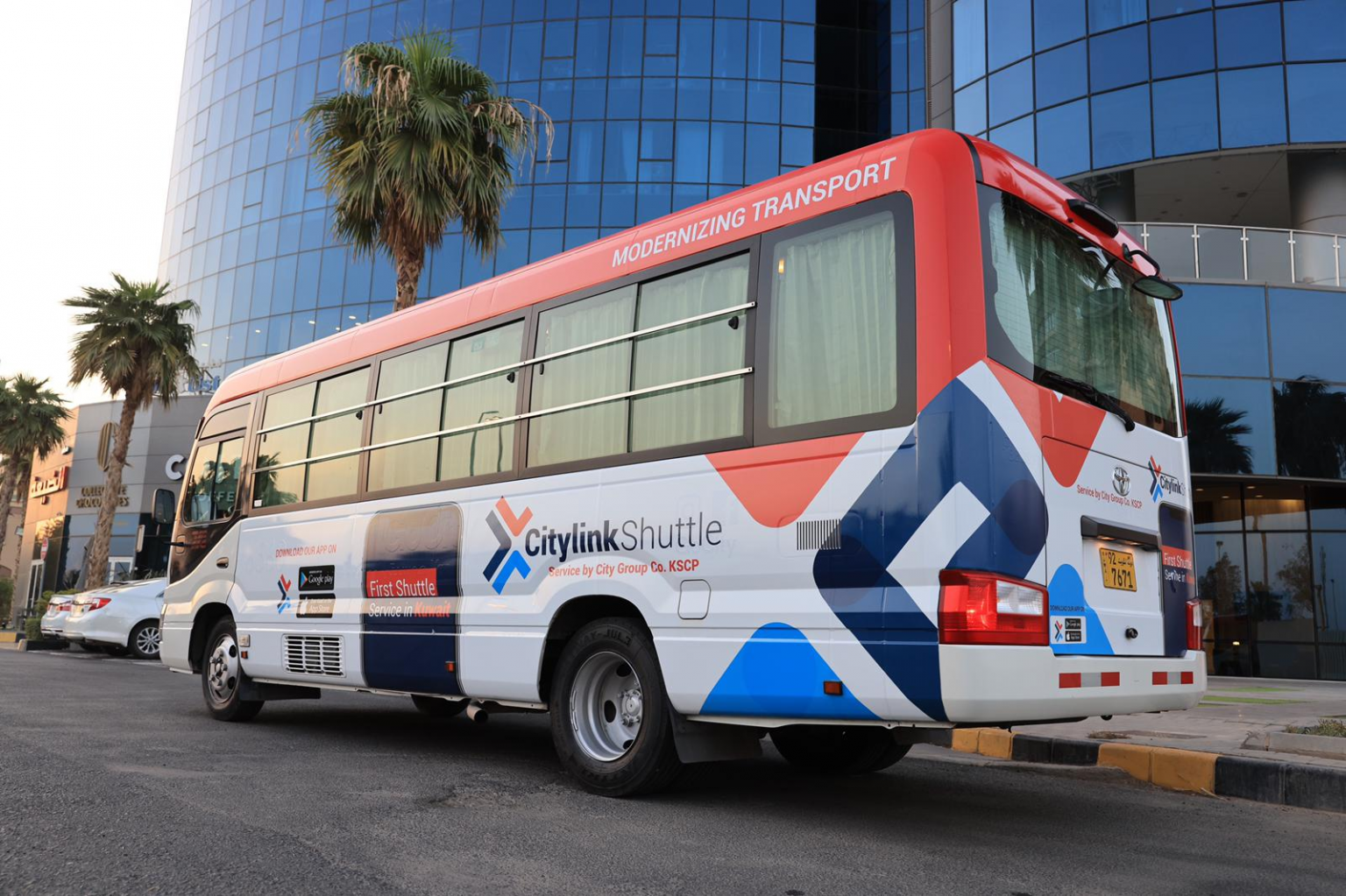 First App based shuttle service in Kuwait by City Group Co. KUWAIT