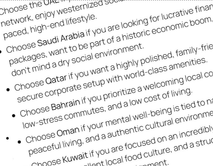 Which GCC country offers the best Life for Expats in 2026?