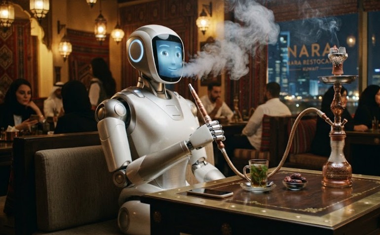 The future has arrived, robots now in Kuwait