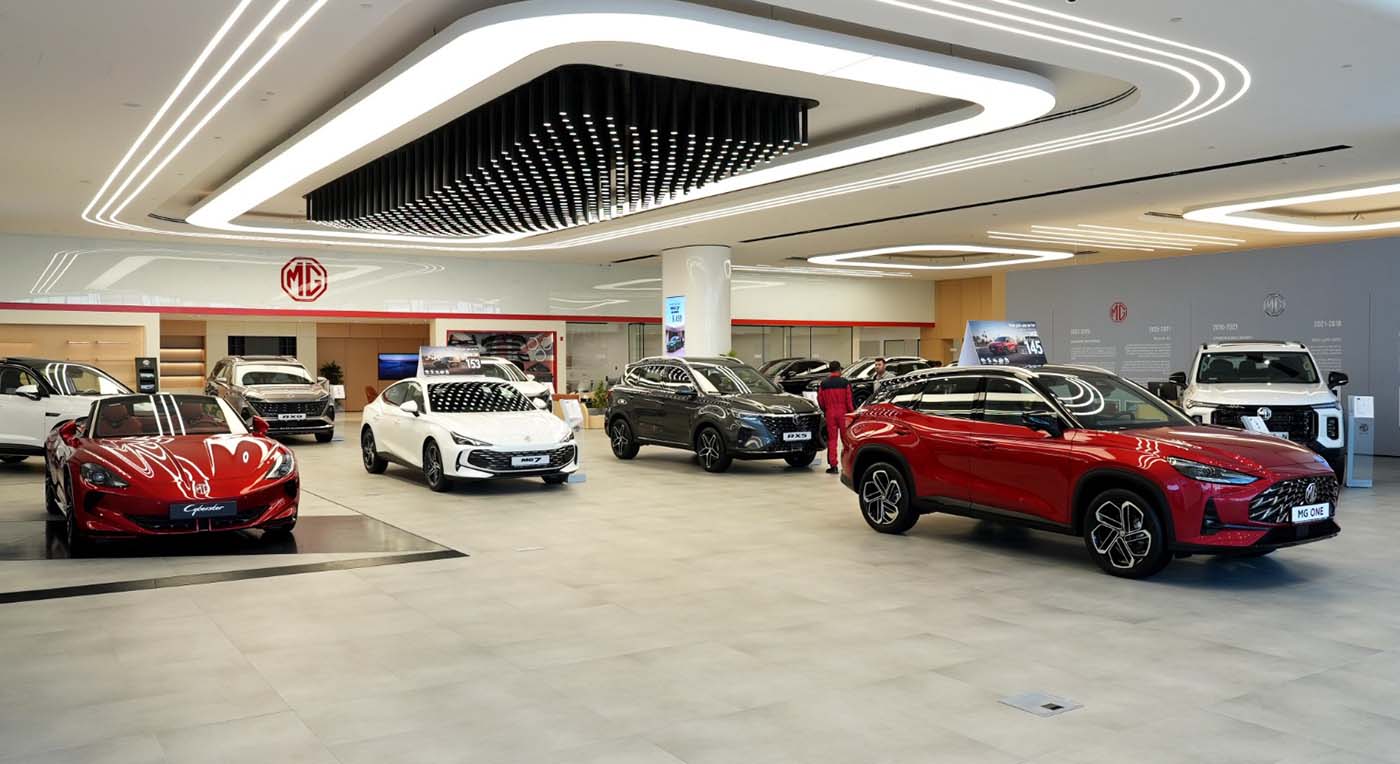 MG Opens Huge New Showroom in Shuwaikh, One of the Biggest in the World