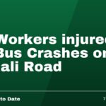22 Workers injured as Bus Crashes on Abdali Road