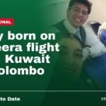 Baby born on Jazeera flight from Kuwait to Colombo