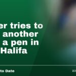 Driver tries to stab another with a pen in Abu Halifa