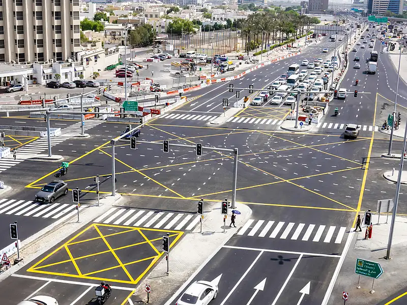 Dubai’s Al Satwa Roundabout Now a Signal, Cuts Travel Time 50%