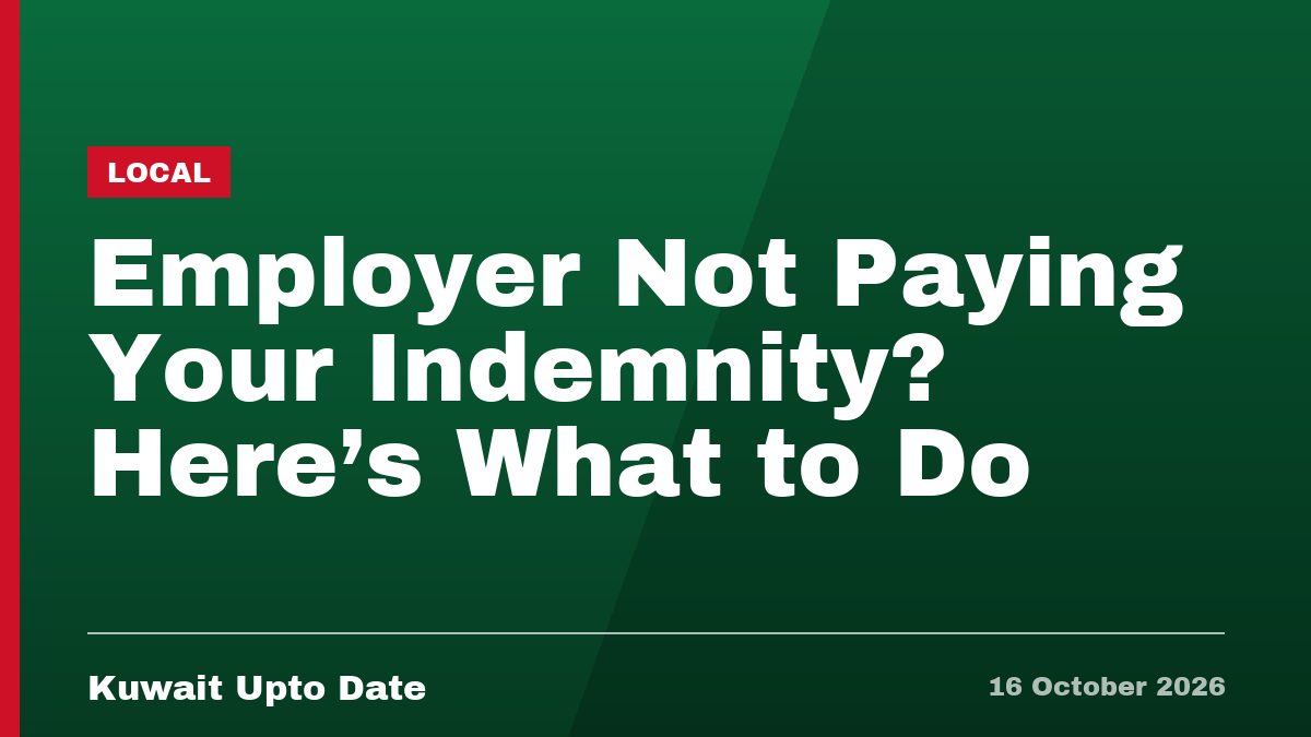 Employer Not Paying Your Indemnity? Here's What to Do