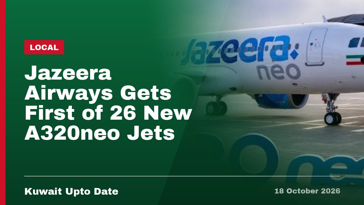 Jazeera Airways Gets First of 26 New A320neo Jets