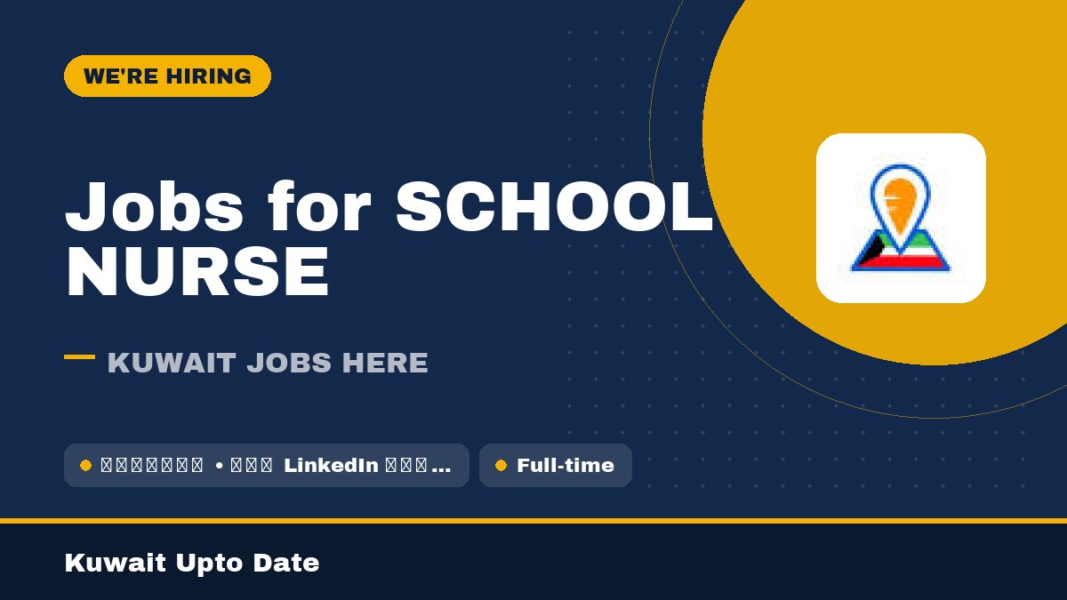 Jobs for SCHOOL NURSE - job vacancy