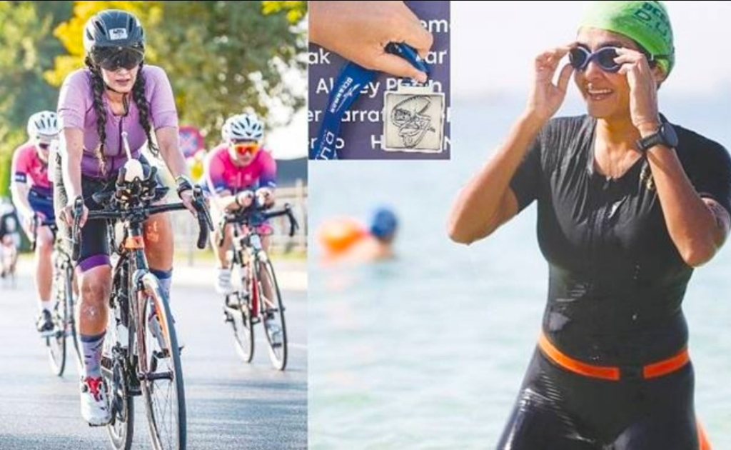 Kuwait-born Sana Arif learned to swim in 2021, now races at Asian Games
