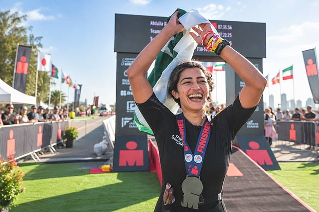 Kuwait-born Sana Arif learned to swim in 2021, now races at Asian Games