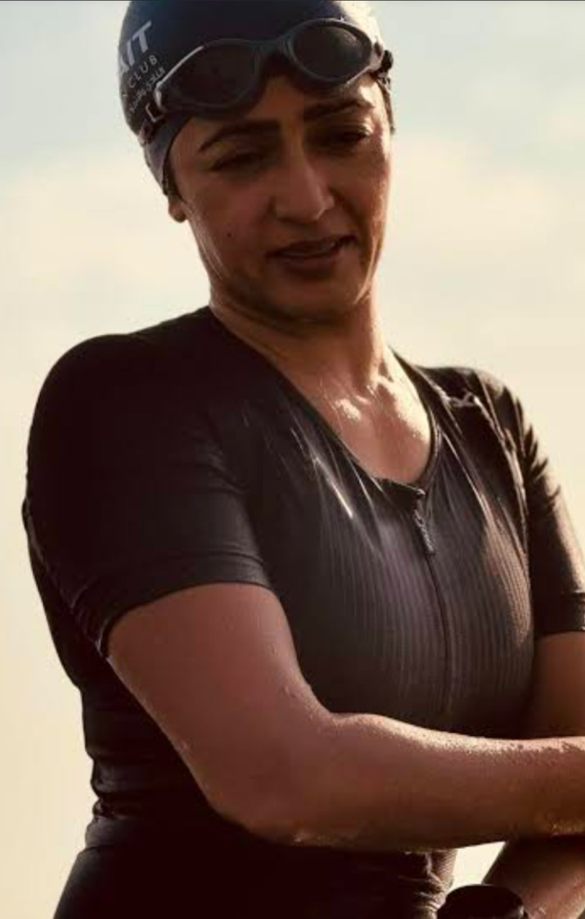 Kuwait-born Sana Arif learned to swim in 2021, now races at Asian Games