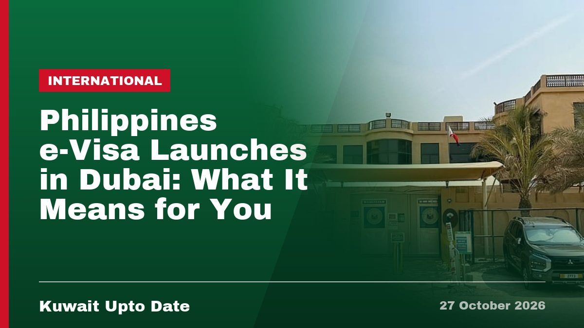 Philippines e-Visa Launches in Dubai: What It Means for You