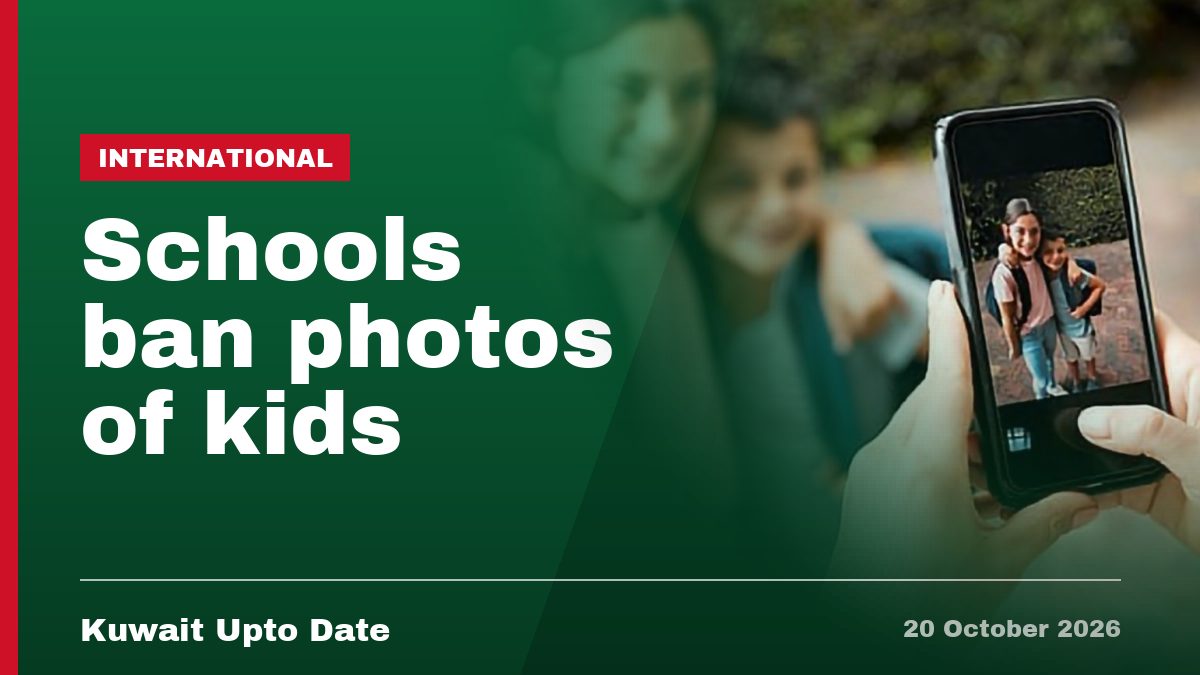 Schools ban photos of kids