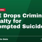UAE Drops Criminal Penalty for Attempted Suicide.